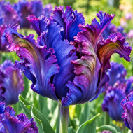 Луковици на Лале (Tulipa) Blue Parrot