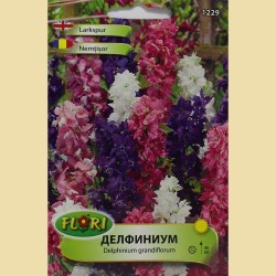 Семена на цветя Делфиниум (Ралица)(Нисък) 45 см.