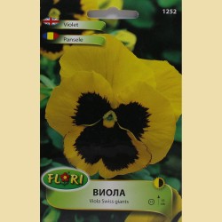 Семена на цветя Виола Жълта (Теменуга)